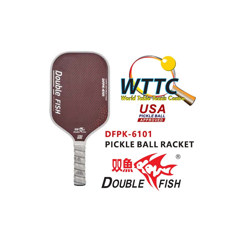 Raquete de pickleball Double Fish DFPK 6101