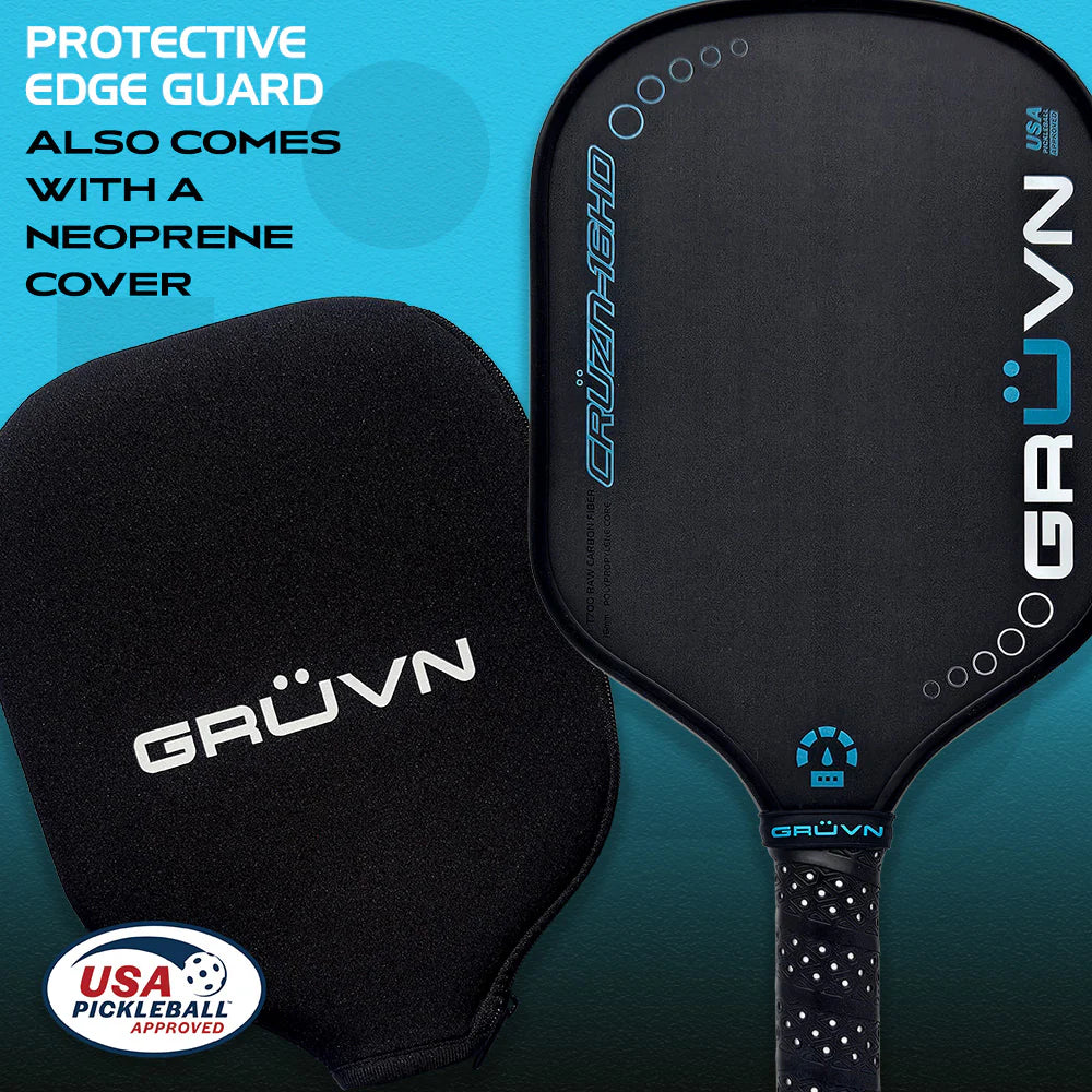 Raquete de pickleball Gruvn Cruzn-16HD Stealth, foto 2