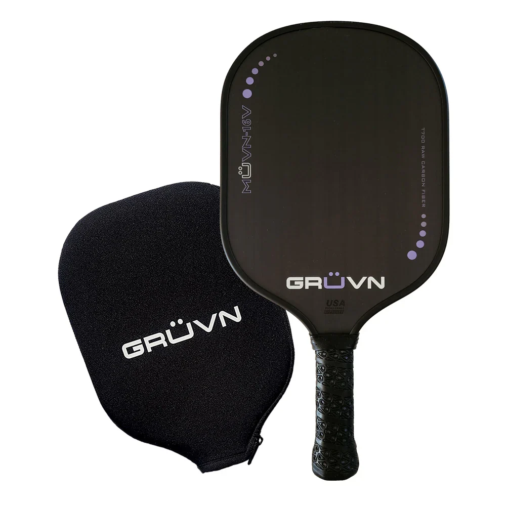 Raquete de pickleball Gruvn MUVN-16V Thermoformed 4.75 Handle