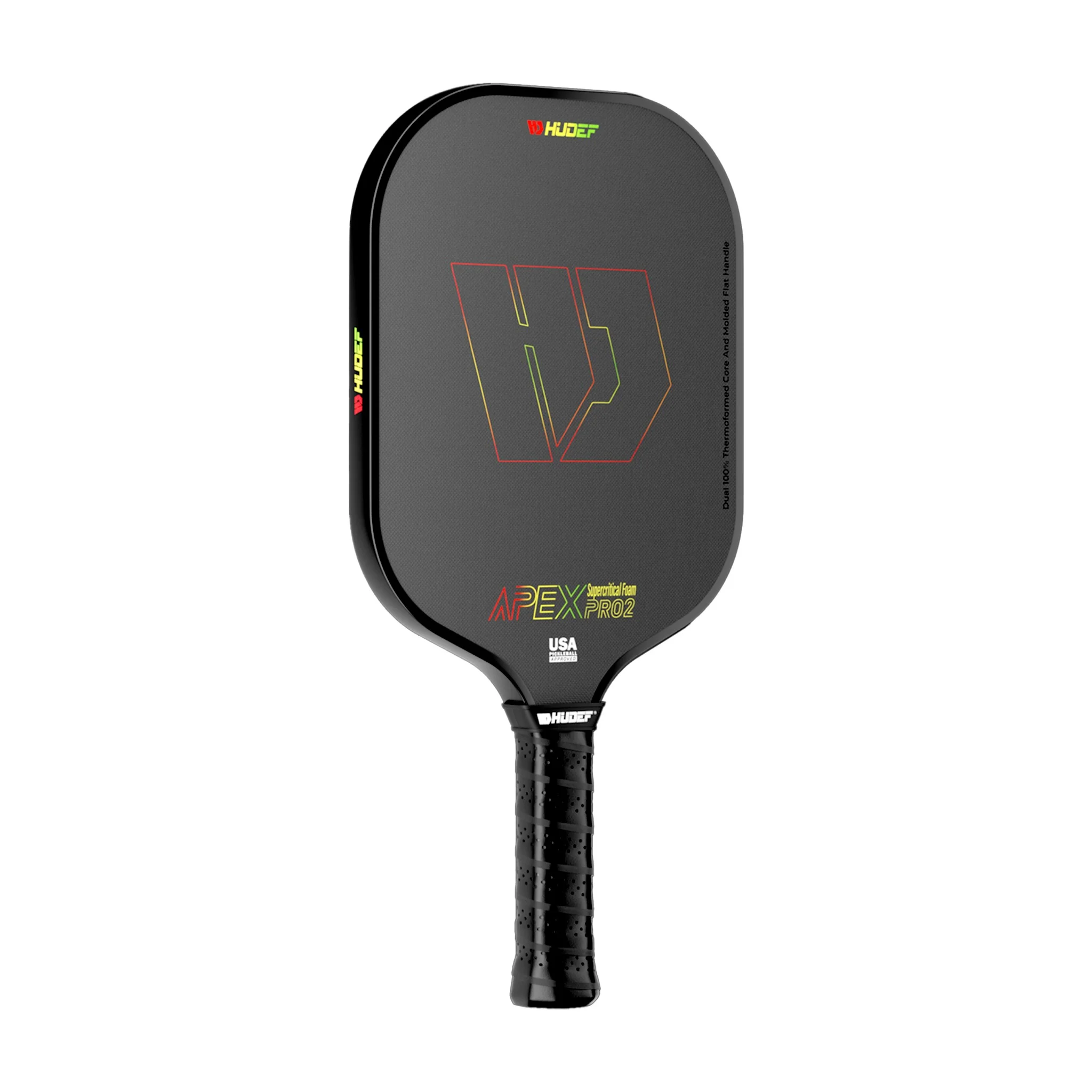 Raquete de pickleball Hudef Apex Pro2 Wide Body 16mm, foto 2