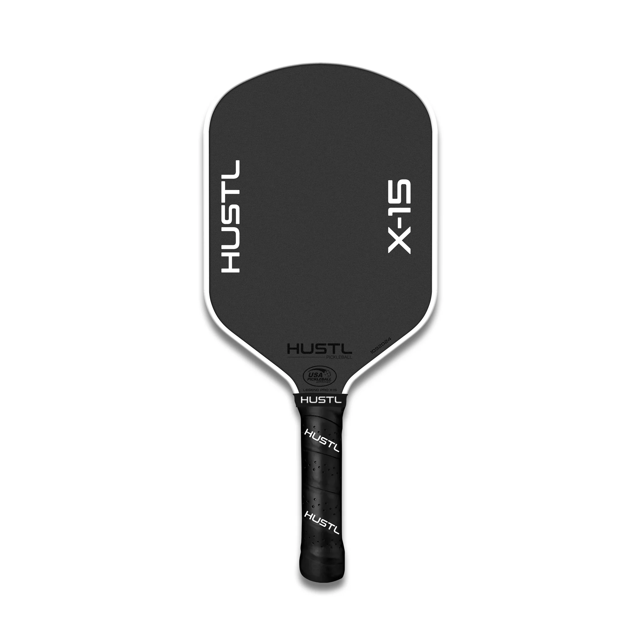 Raquete de pickleball HUSTL X-15 Pro 16mm Raw Carbon Technology Gen 3, foto 2