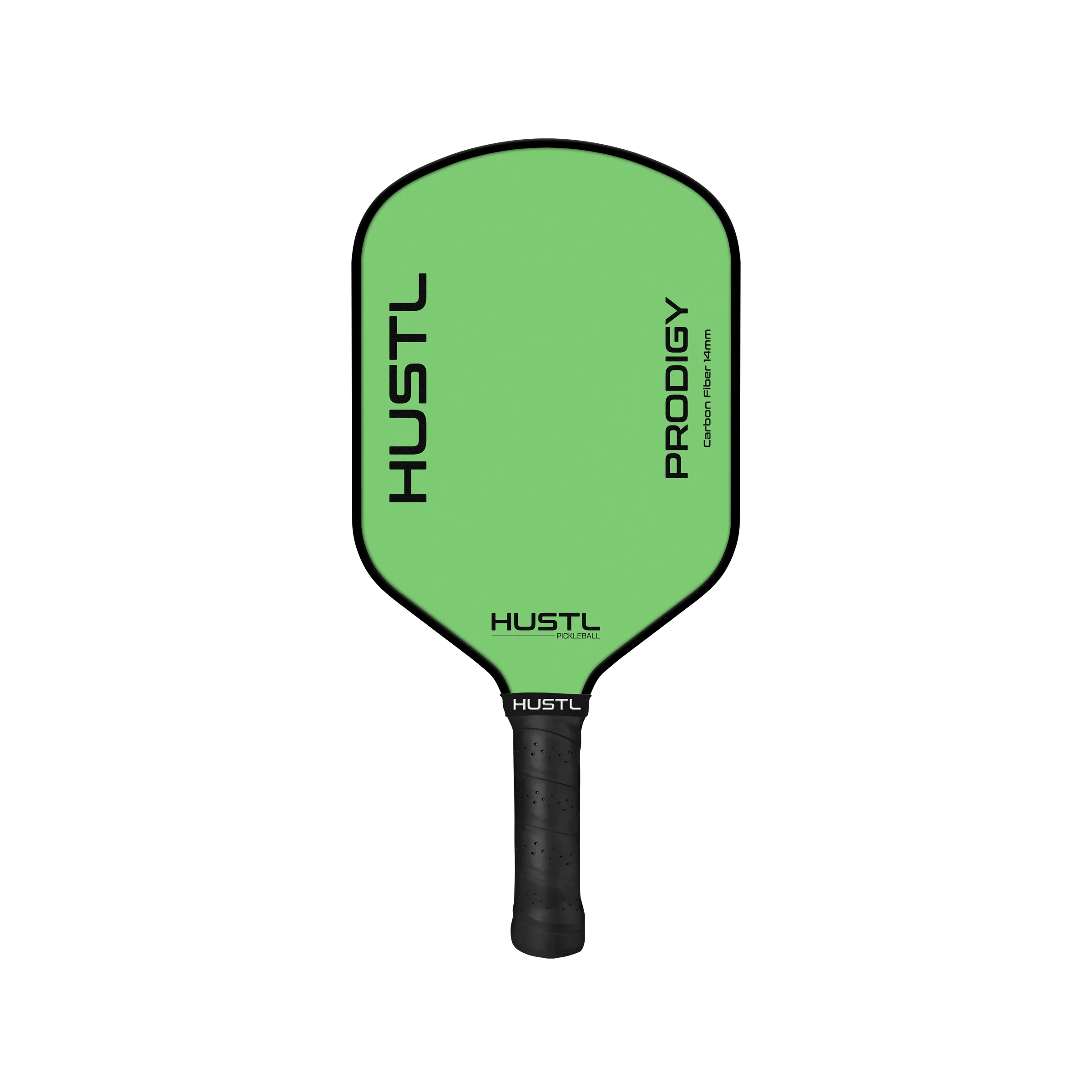 Raquete de pickleball HUSTL Prodigy 14mm Raw Carbon