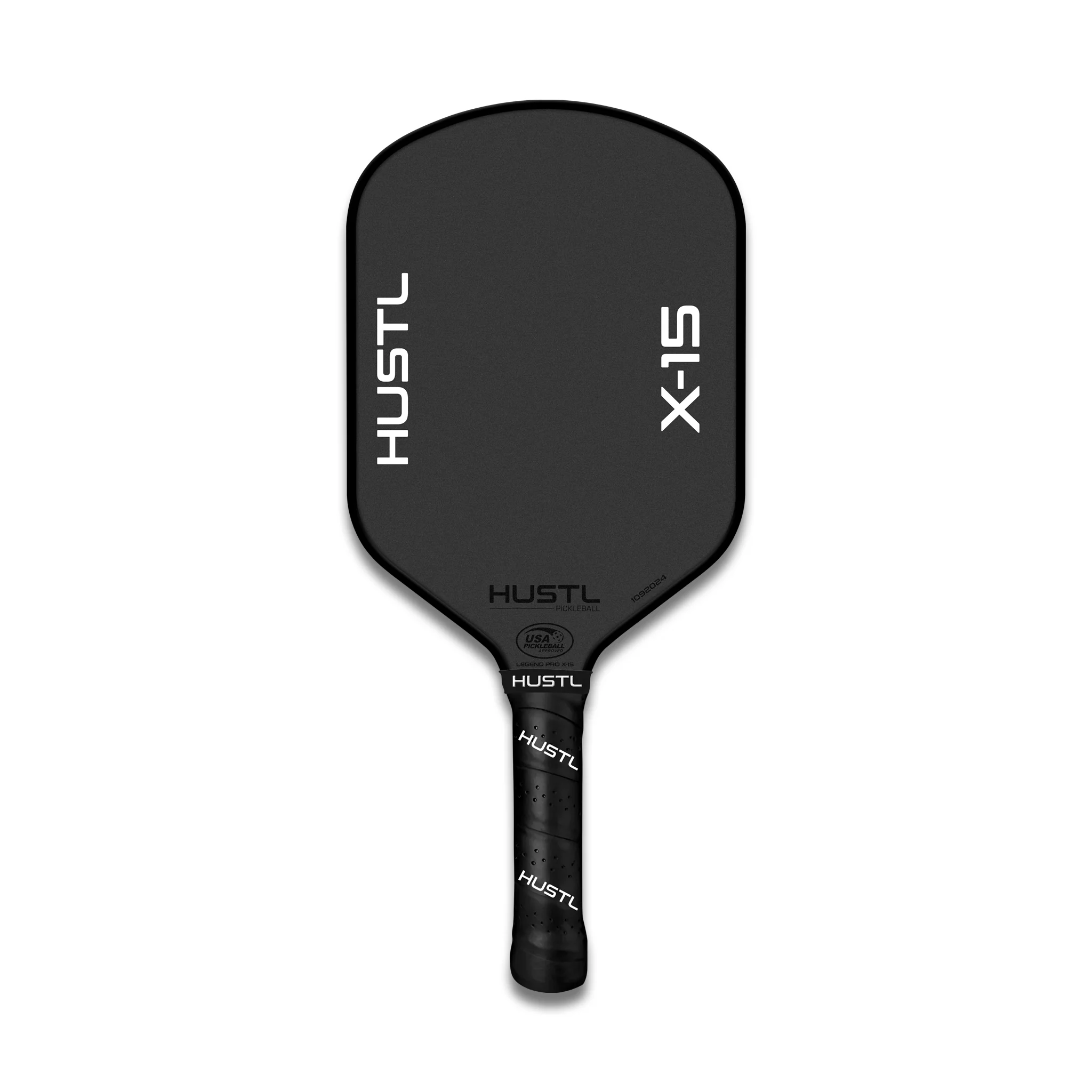 Raquete de pickleball HUSTL X15 Pro 16mm Raw Carbon Power