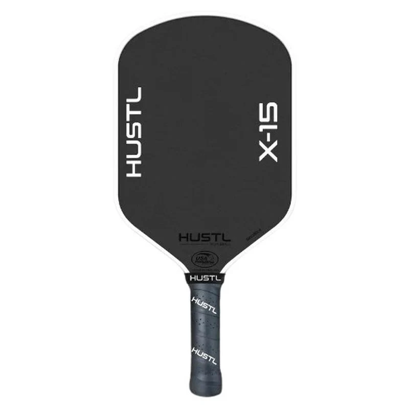 Raquete de pickleball HUSTL X15 Pro 16mm Raw Carbon Gen 3