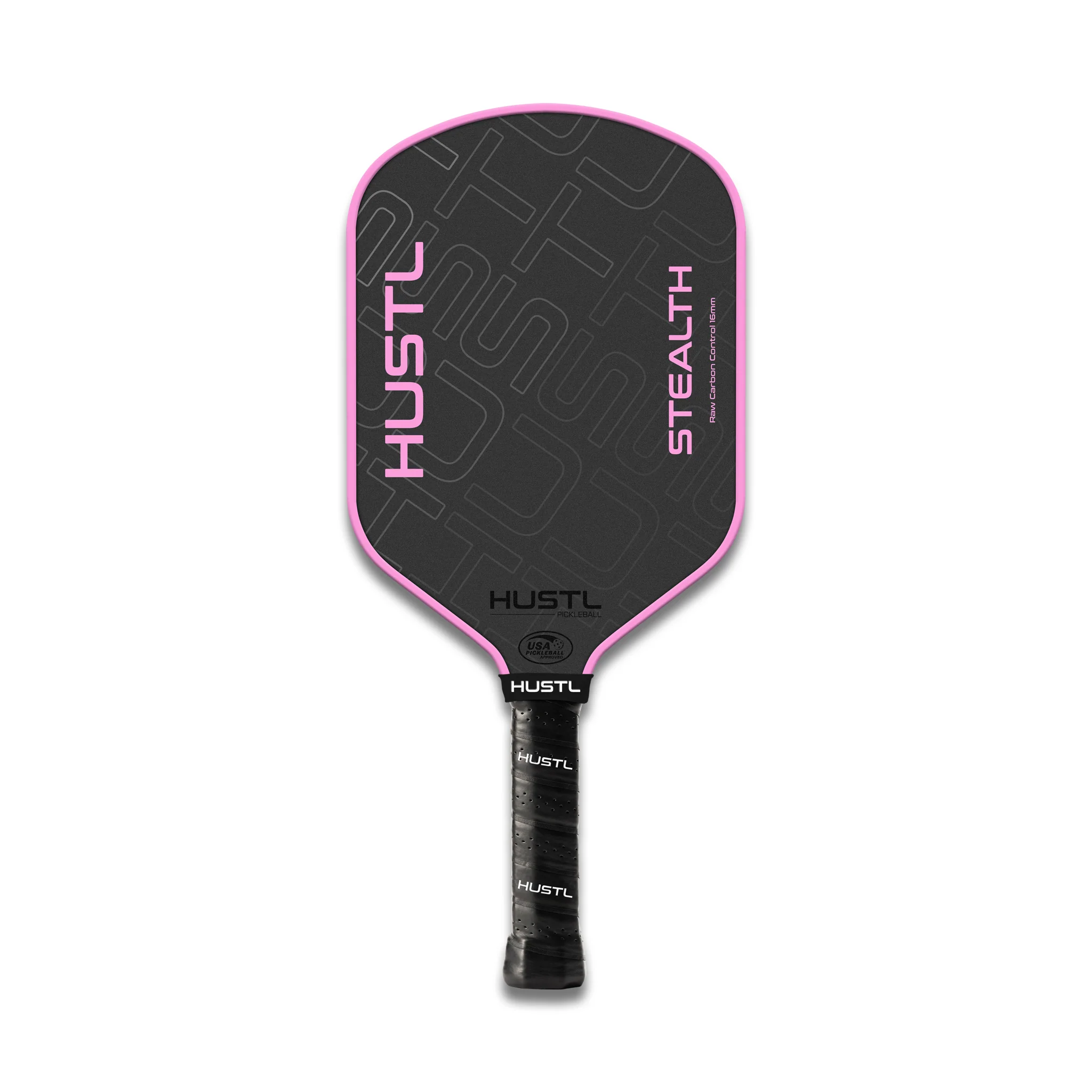Raquete de pickleball HUSTL Stealth 16mm Raw Carbon Control, foto 2
