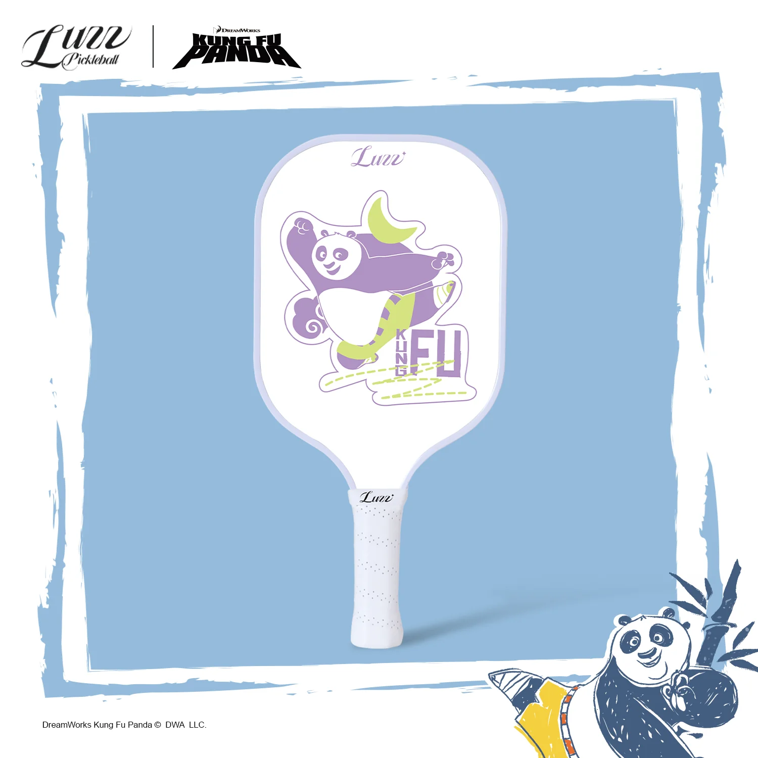 Raquete de pickleball Luzz Kung Fu Panda Furious Frenzy Original