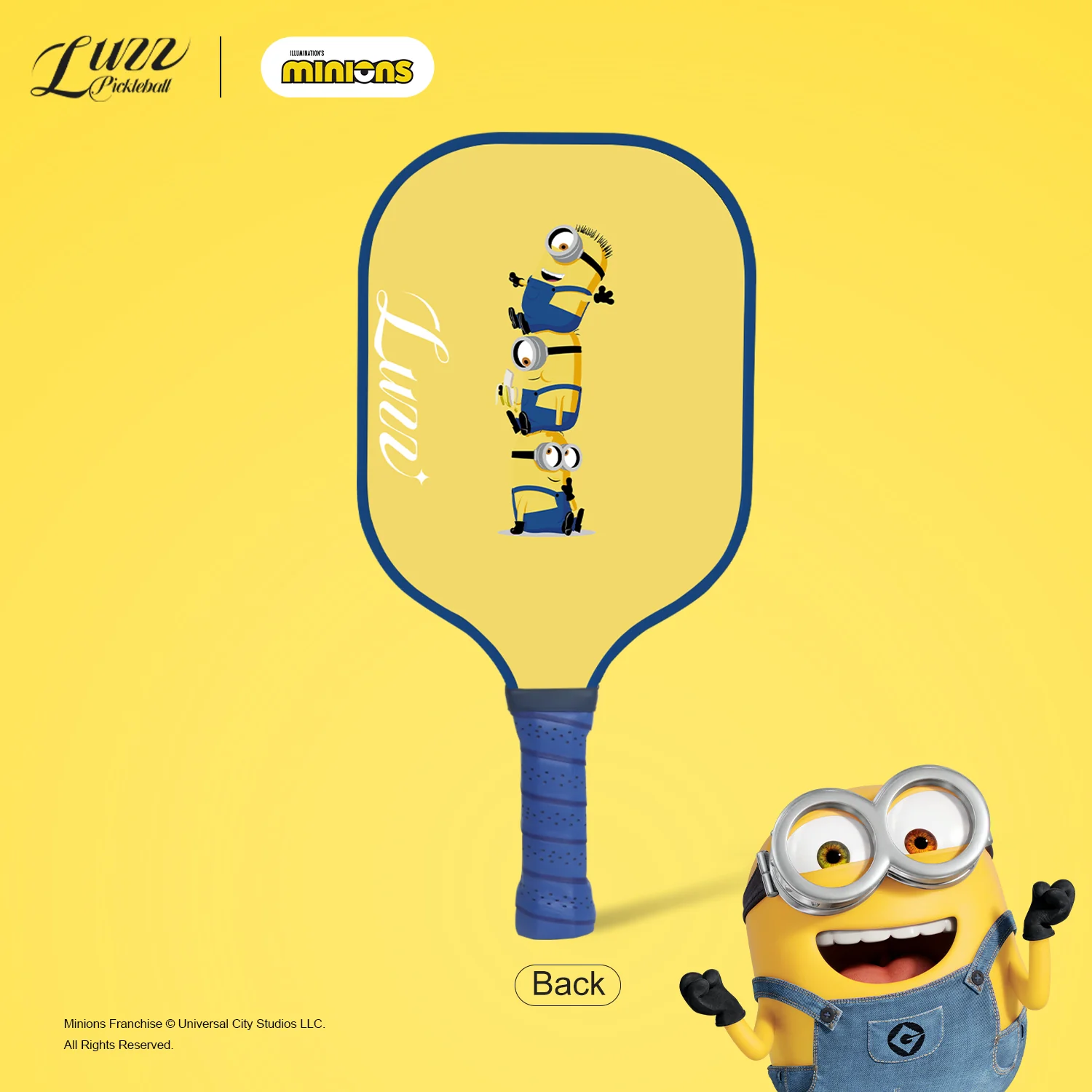 Raquete de pickleball Luzz Minions Mayhem Original