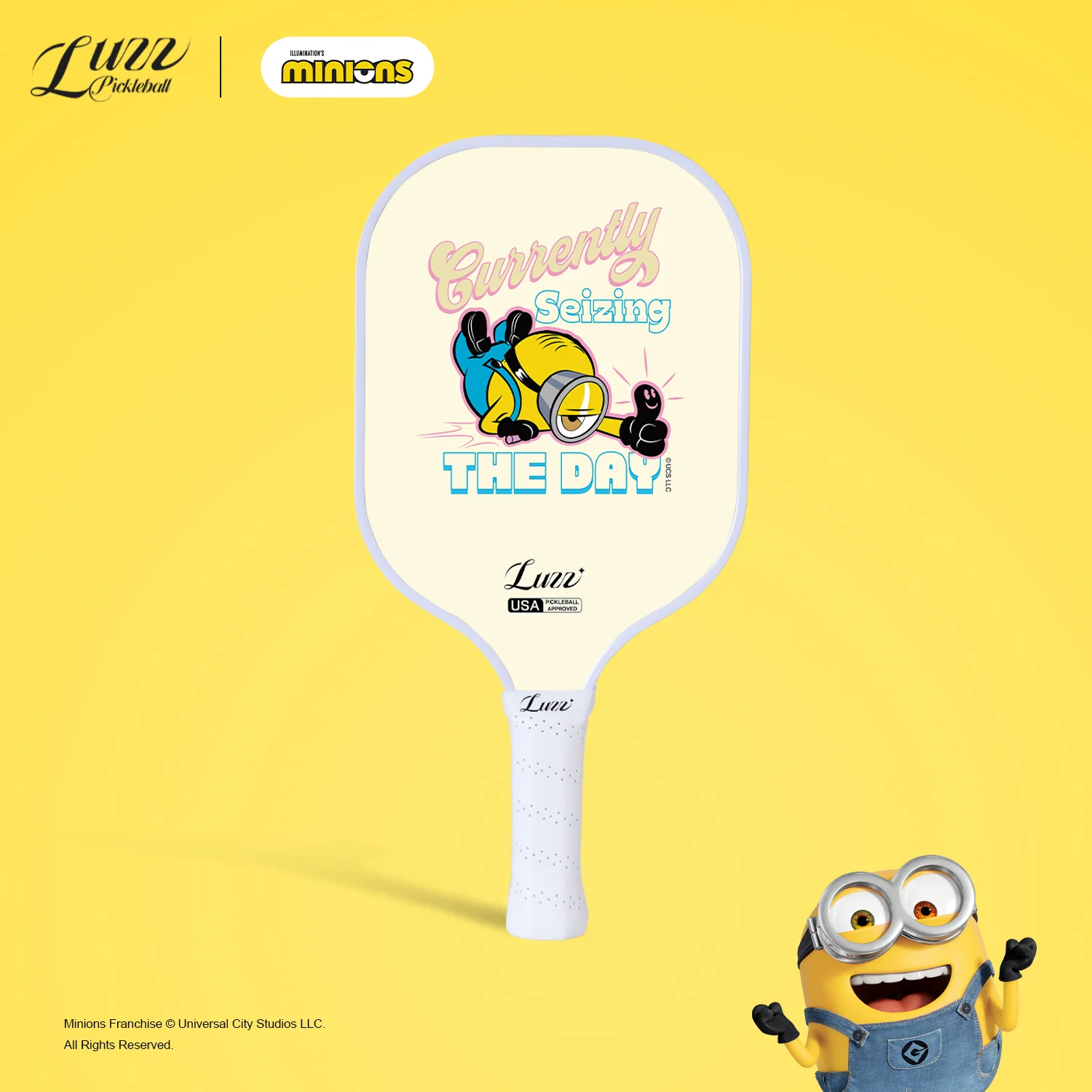 Raquete de pickleball Luzz Minions Carpe Diem Original