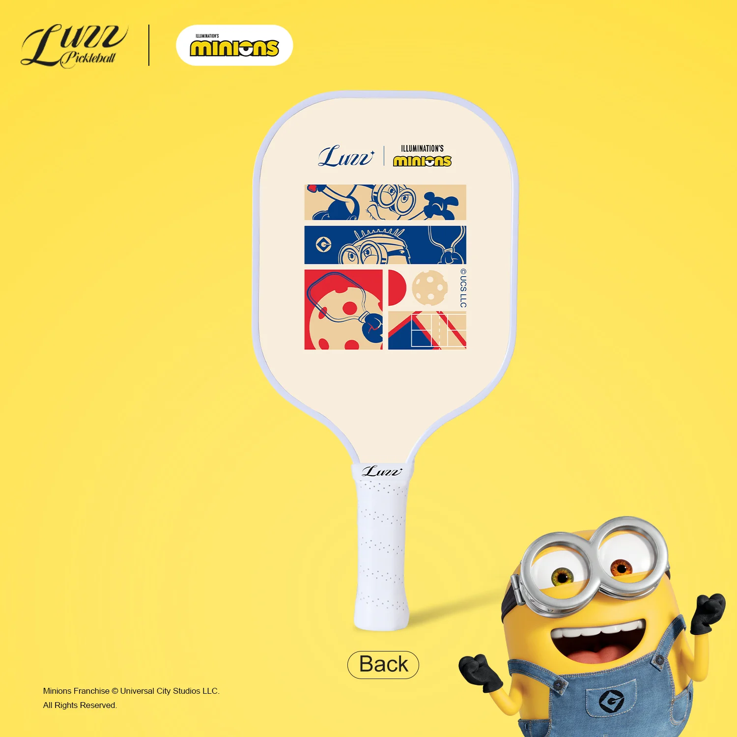 Raquete de pickleball Luzz Minions Serve Original, foto 2