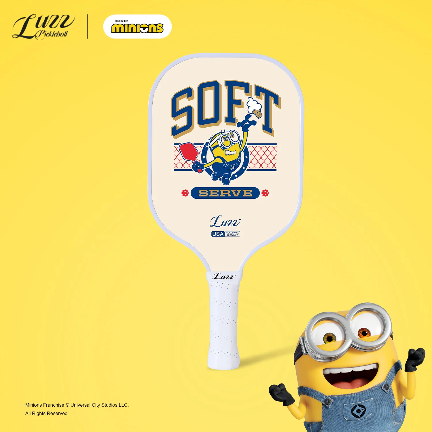 Raquete de pickleball Luzz Minions Serve Original