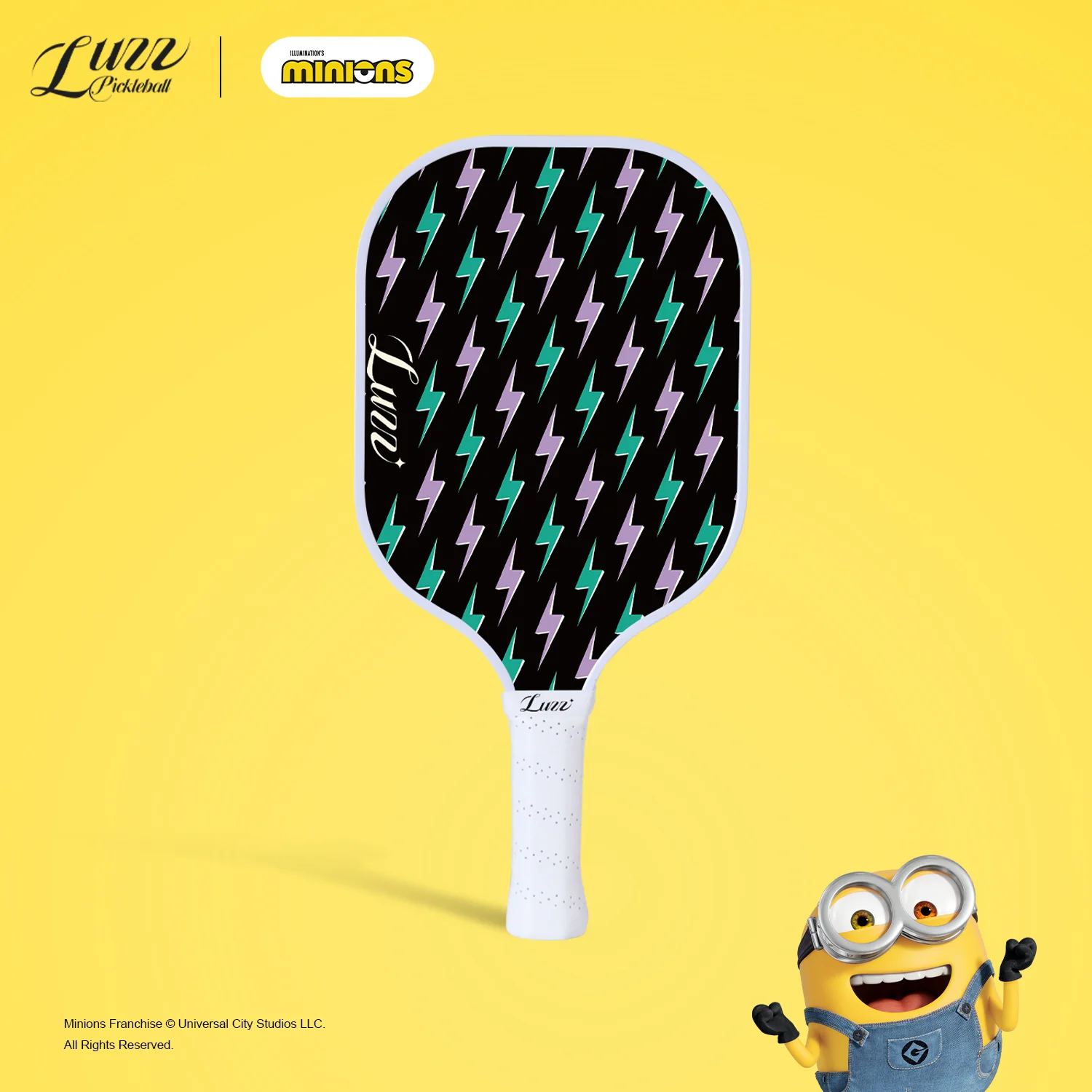 Raquete de pickleball Luzz Minions Thunderstorm Original, foto 2