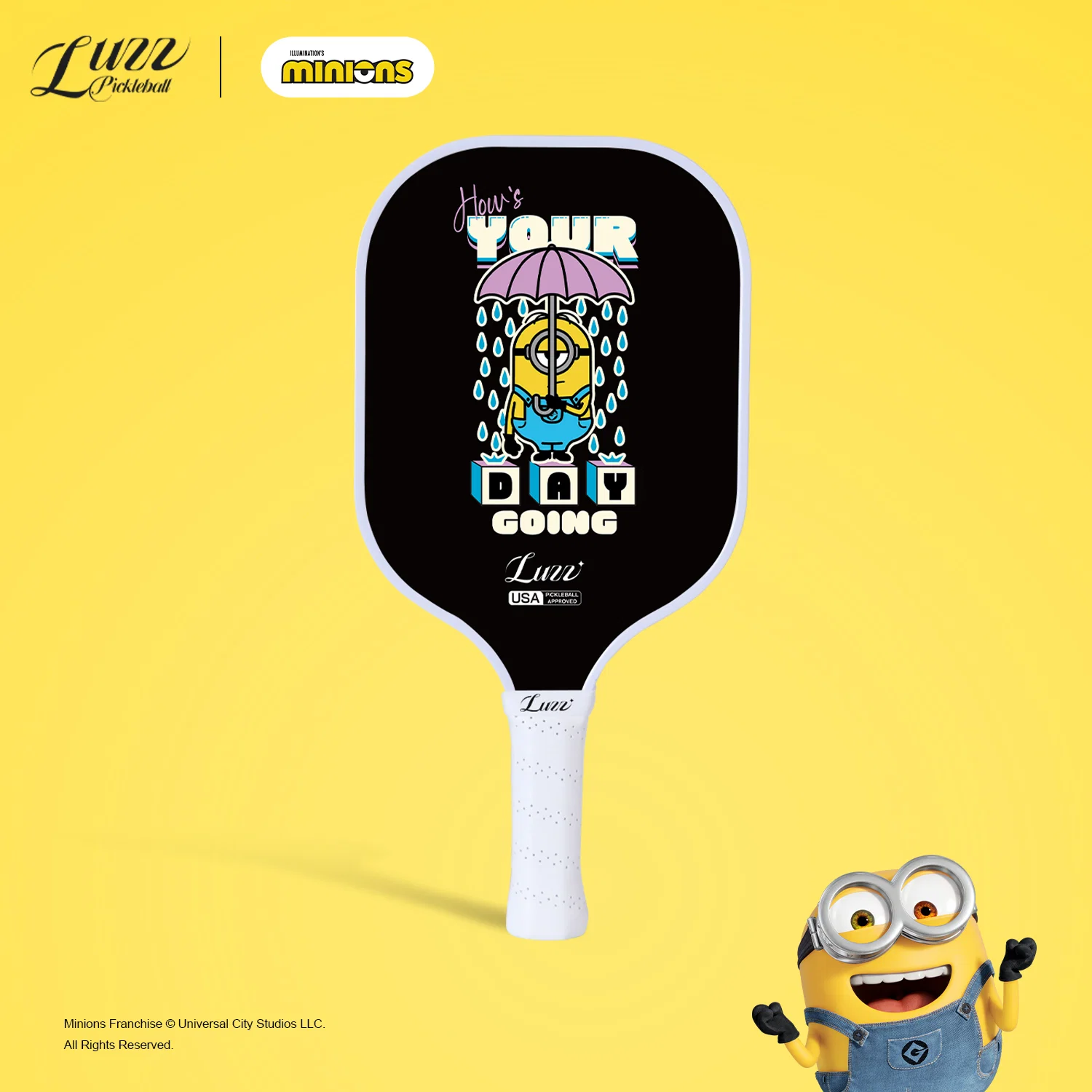 Raquete de pickleball Luzz Minions Thunderstorm Original