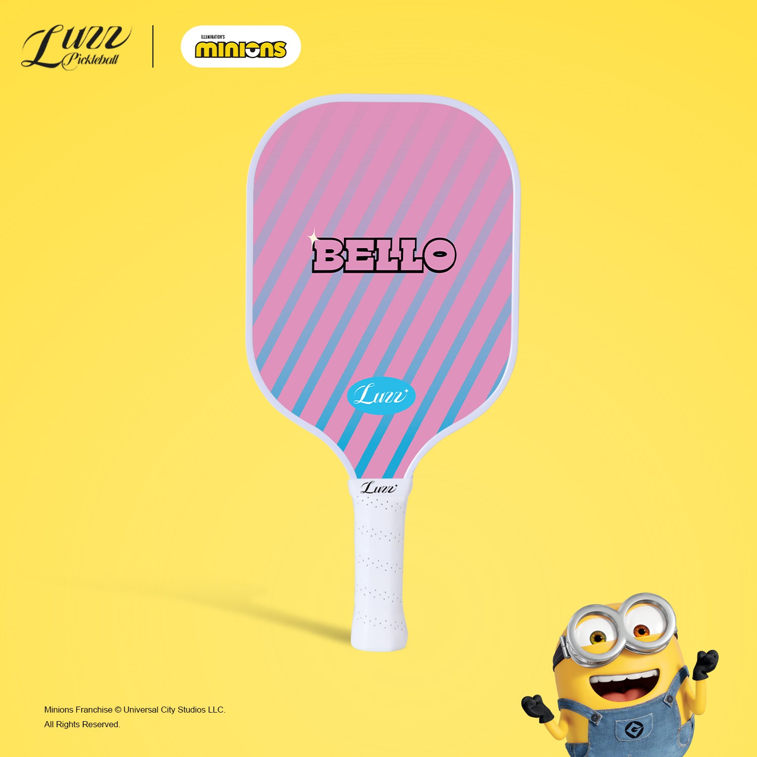 Raquete de pickleball Luzz Minions Bad Choices Original, foto 2