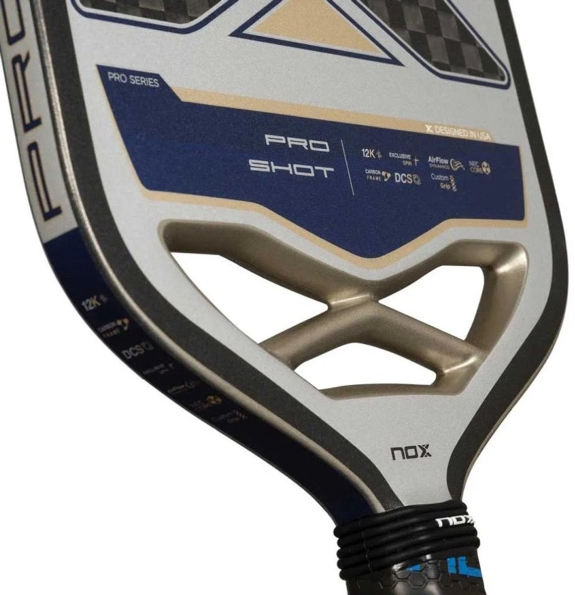 Raquete de pickleball NOX Pro Shot 12K, foto 2