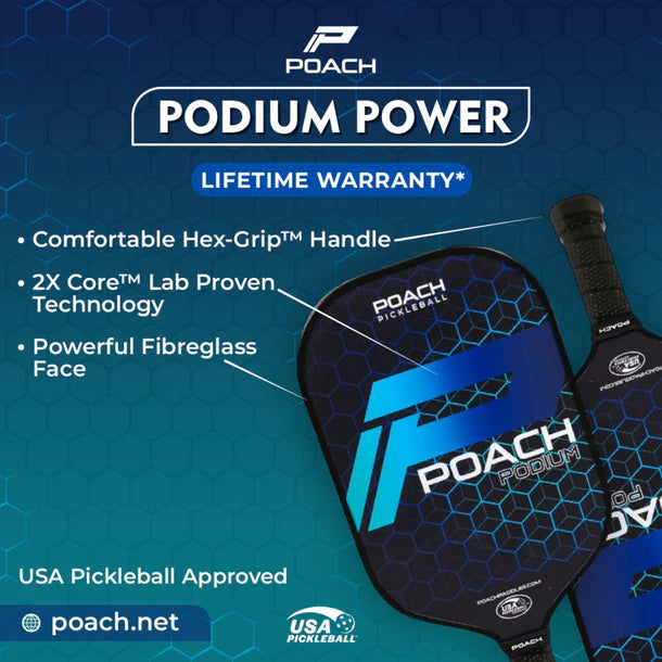 Raquete de pickleball Poach Podium Power, foto 2