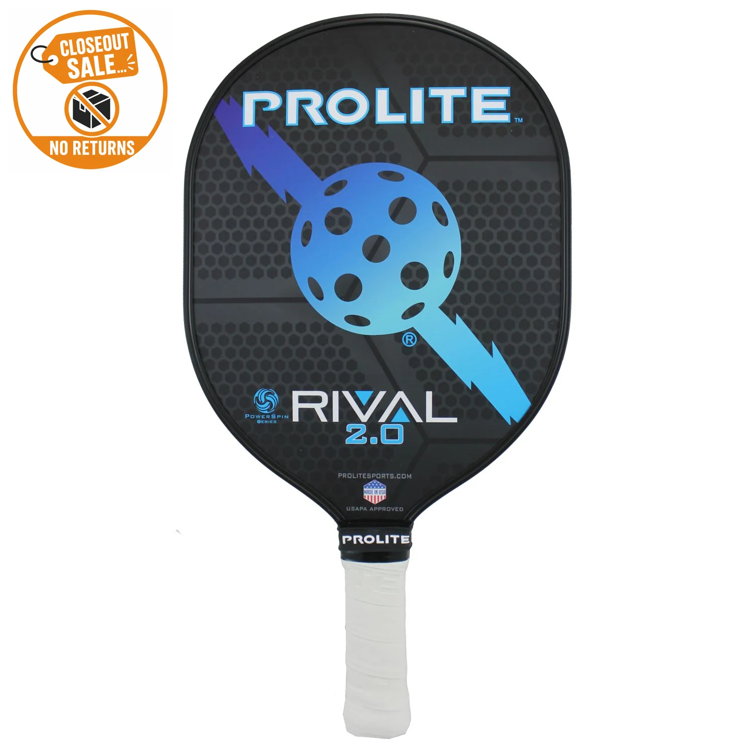 Raquete de pickleball ProLite Rival Powerspin 2.0, foto 2