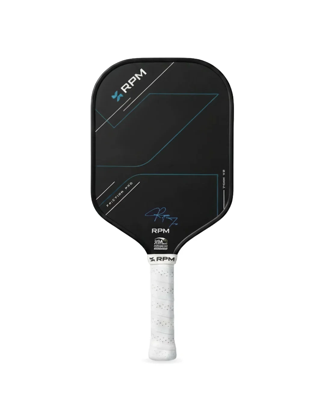 RPM Friction Pro 14mm Hybrid Flat Top V2 pickleball paddle, photo 2