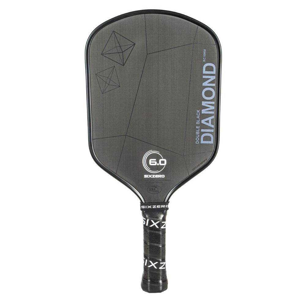 Raquete de pickleball Six Zero Double Black Diamond 16mm, foto 2