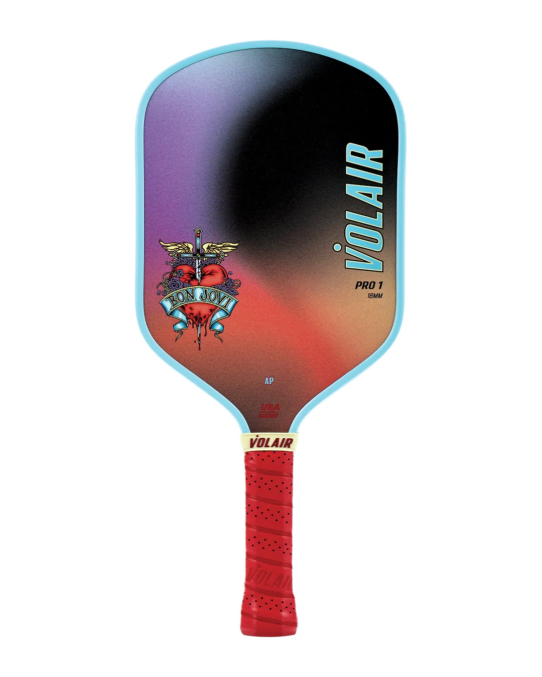 Raquete de pickleball Volair Pro 1 16mm Bon Jovi Limited /250, foto 2