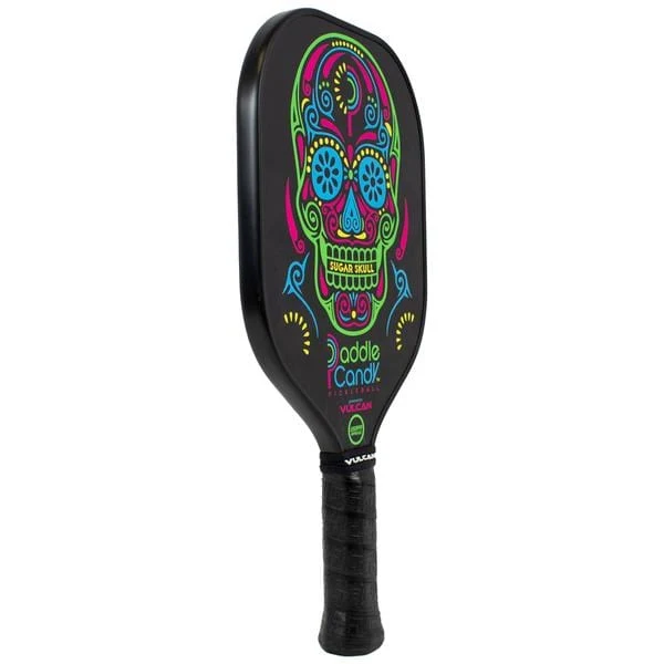 Vulcan Candy Sugar Skull pickleball paddle, photo 2