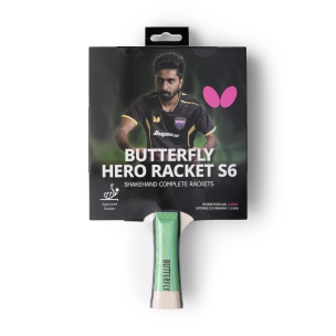 Butterfly Hero S6 table tennis paddle