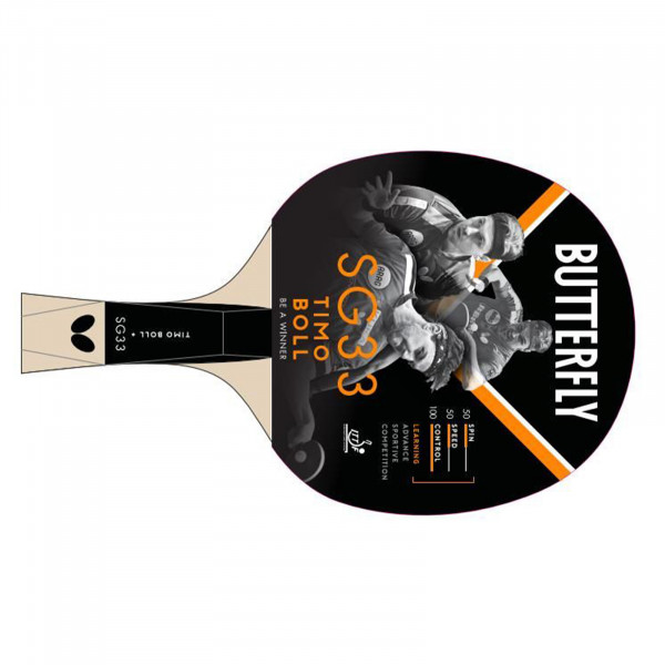 Raquete de tênis de mesa Butterfly Timo Boll SG33, foto 2