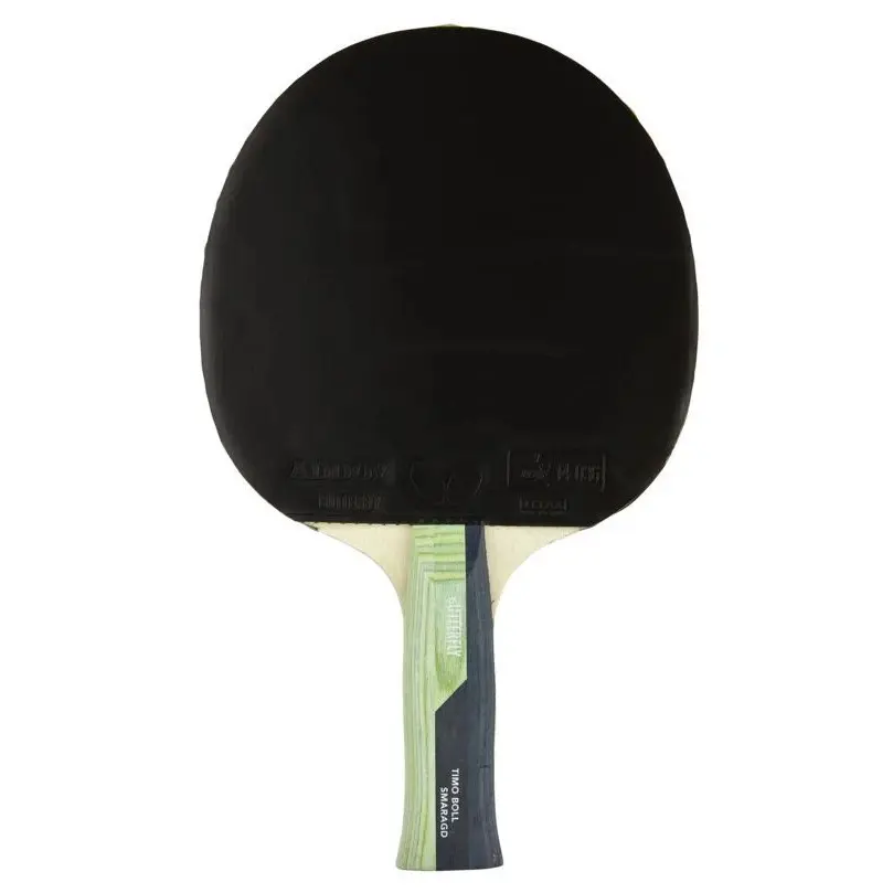 Raquete de tênis de mesa Butterfly Timo Boll Emeraude 25 5x15x2
