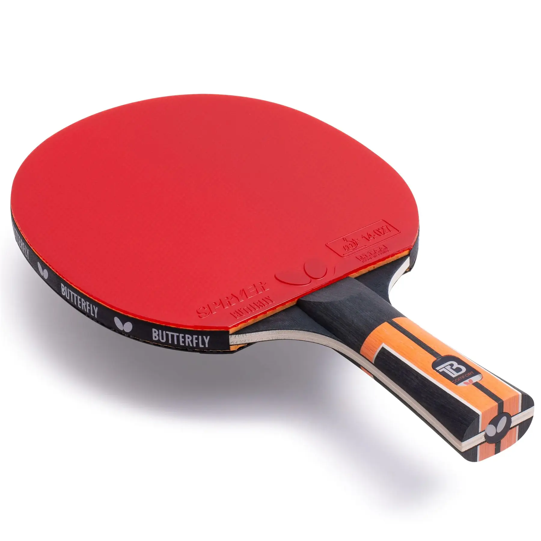 Raquete de tênis de mesa Butterfly Timo Boll Comfort 26x15x2, foto 2