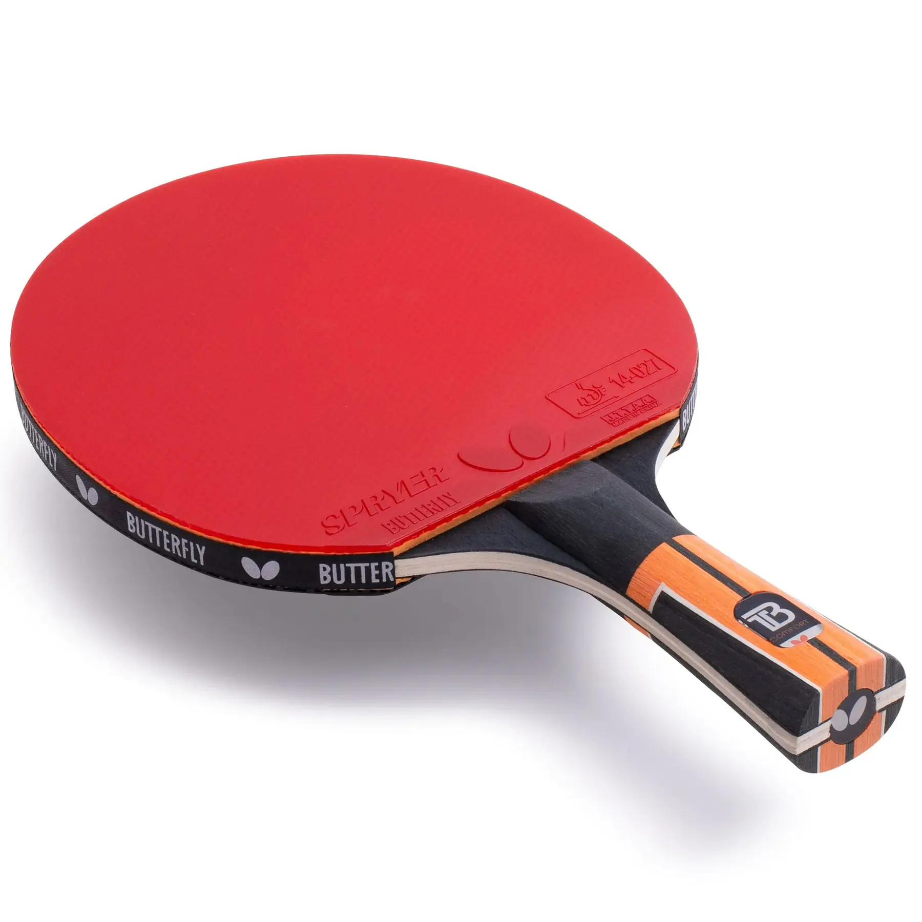 Raquete de tênis de mesa Butterfly Timo Boll Comfort 30x18x4 Junior