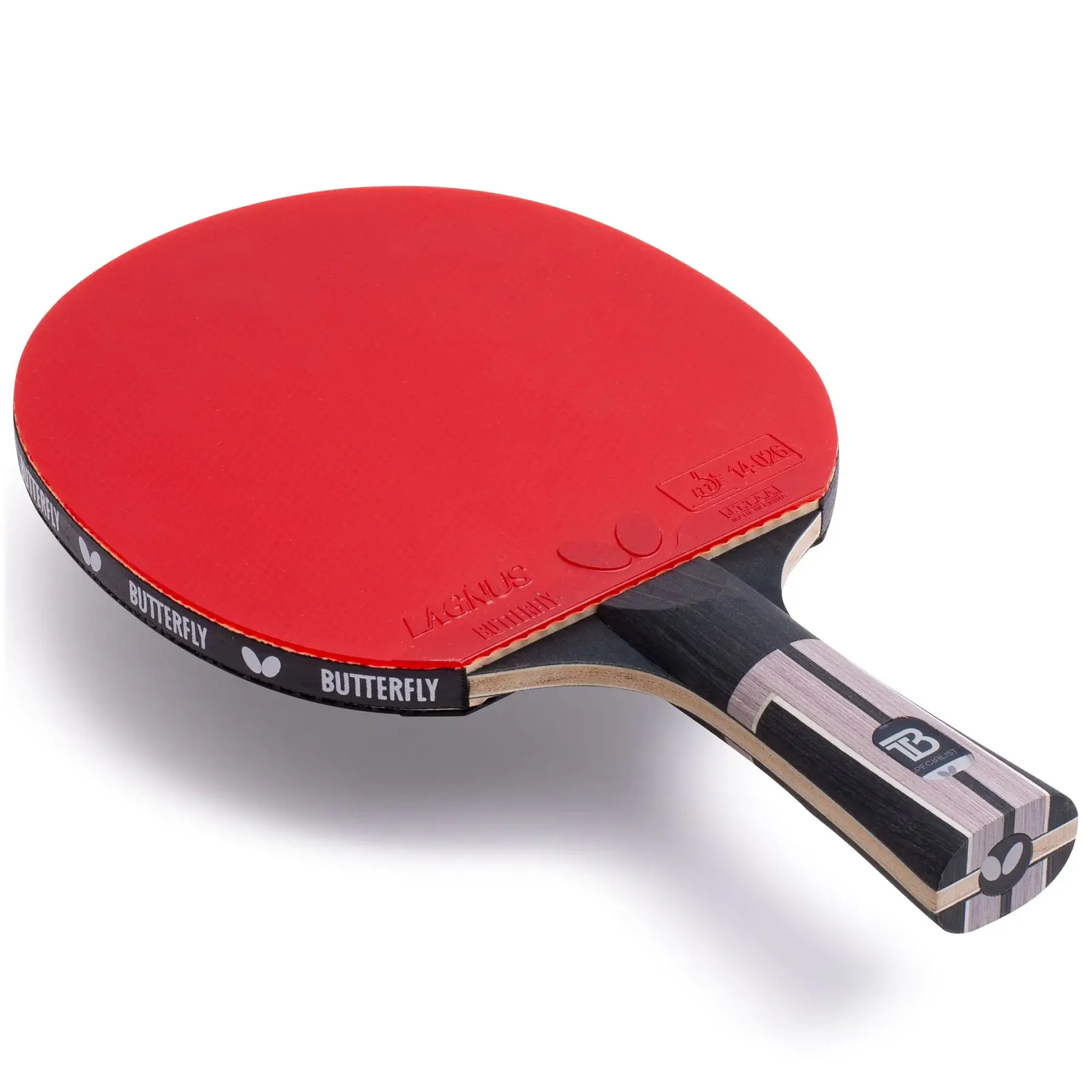 Raquete de tênis de mesa Butterfly Timo Boll Specialist 26x15x2