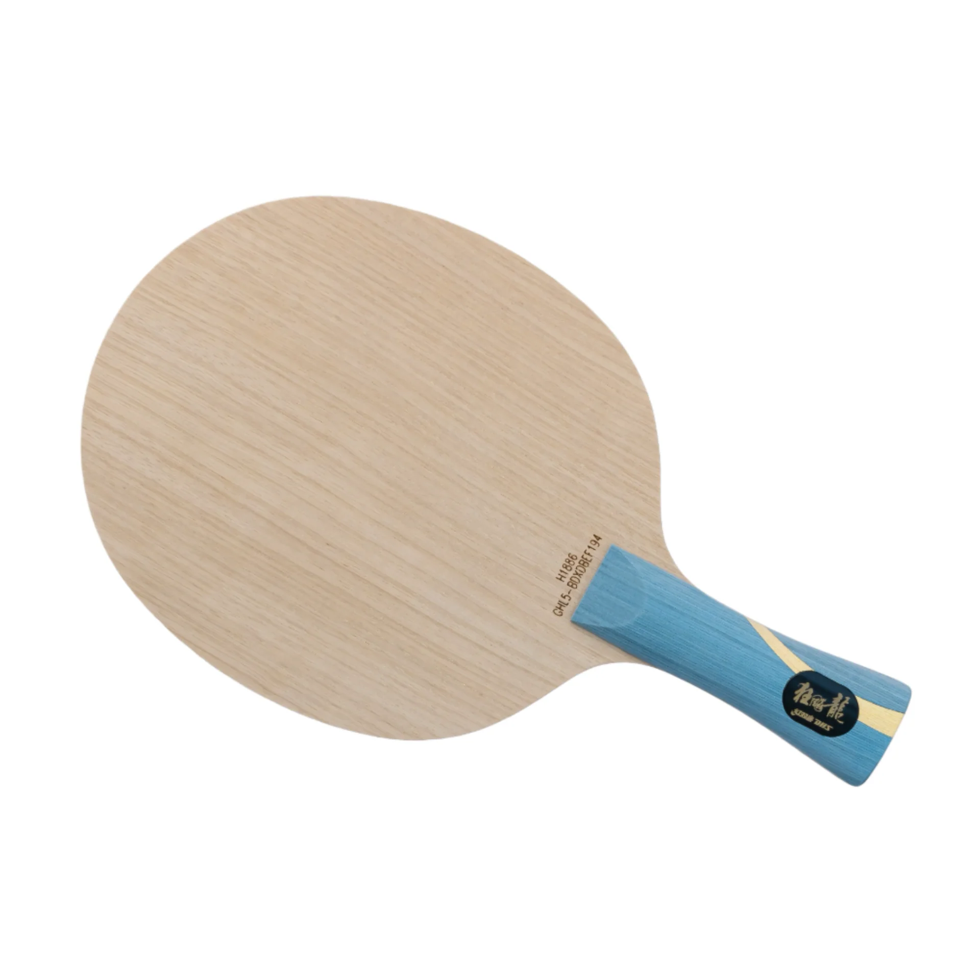 Raquete de tênis de mesa DHS GHL5 Gold Slam Hurricane Long 5