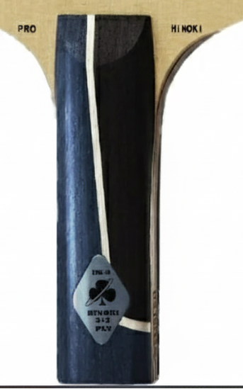 Raquete de tênis de mesa Gambler Exotic Hinoki IM8 Carbon, foto 2