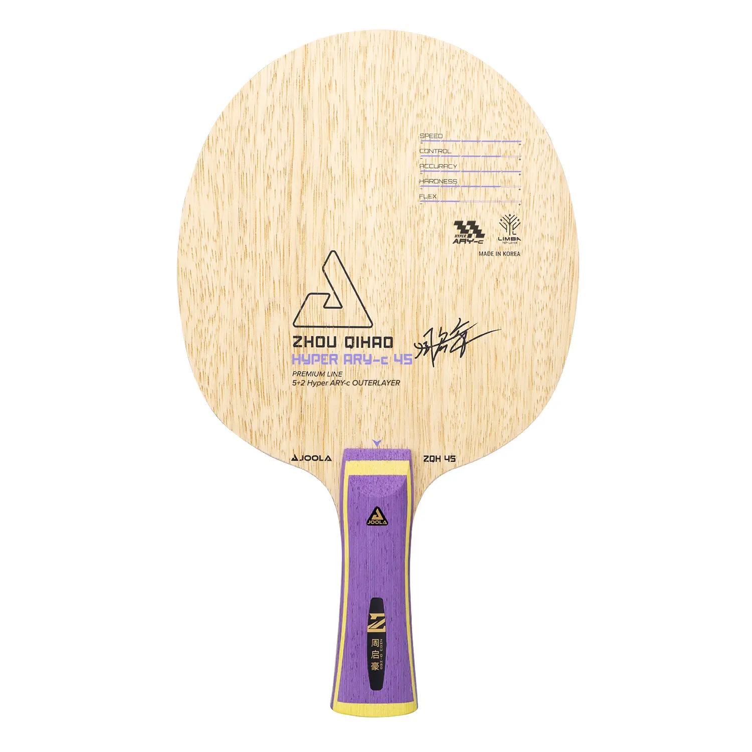 Raquete de tênis de mesa JOOLA ZQH Hyper Ary C 45 Portaplumas