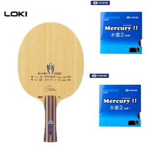Raquete de tênis de mesa Loki K1 All Mercury Soft II