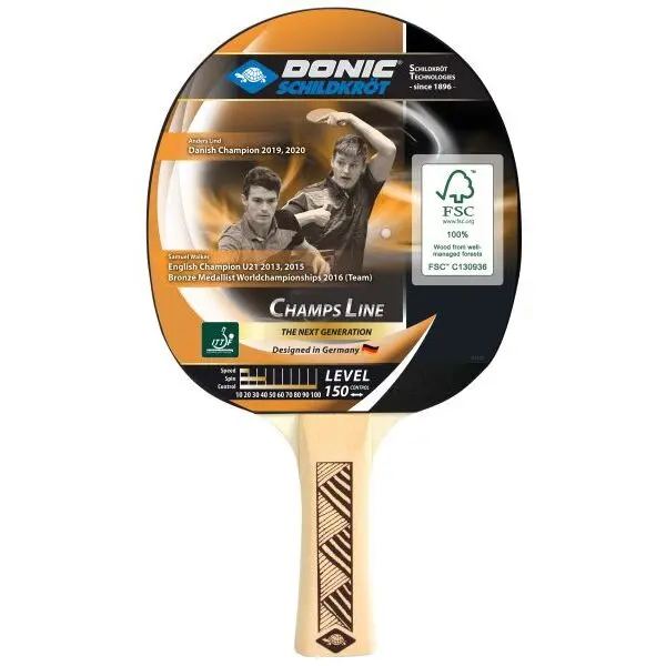 Raquete de tênis de mesa Schildkröt Champs 300 FSC
