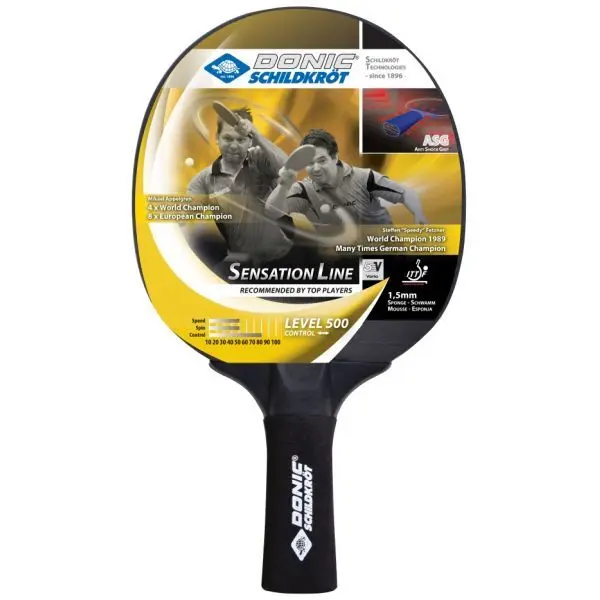 Raquete de tênis de mesa Schildkröt Sensation 500 Asg