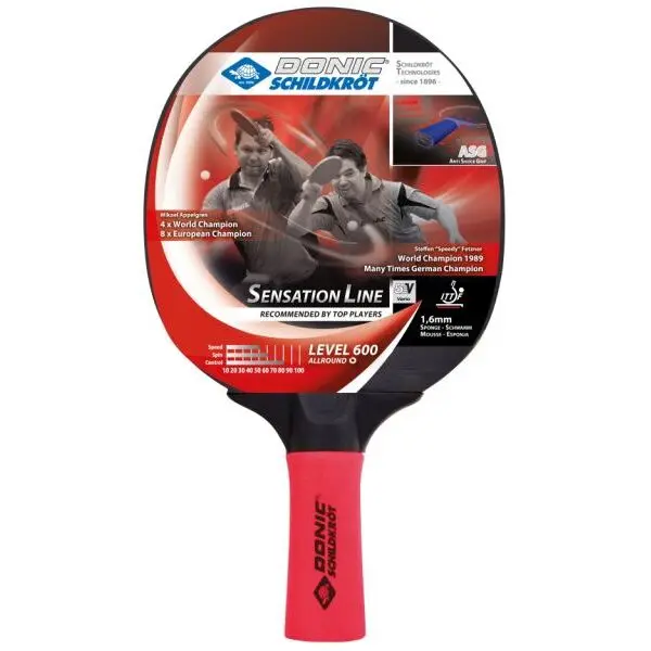 Raquete de tênis de mesa Schildkröt Sensation 600 Asg
