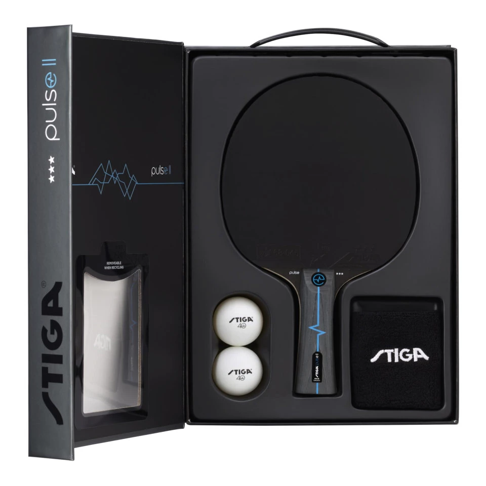 Raquete de tênis de mesa Stiga Pulse Box 3 Star II