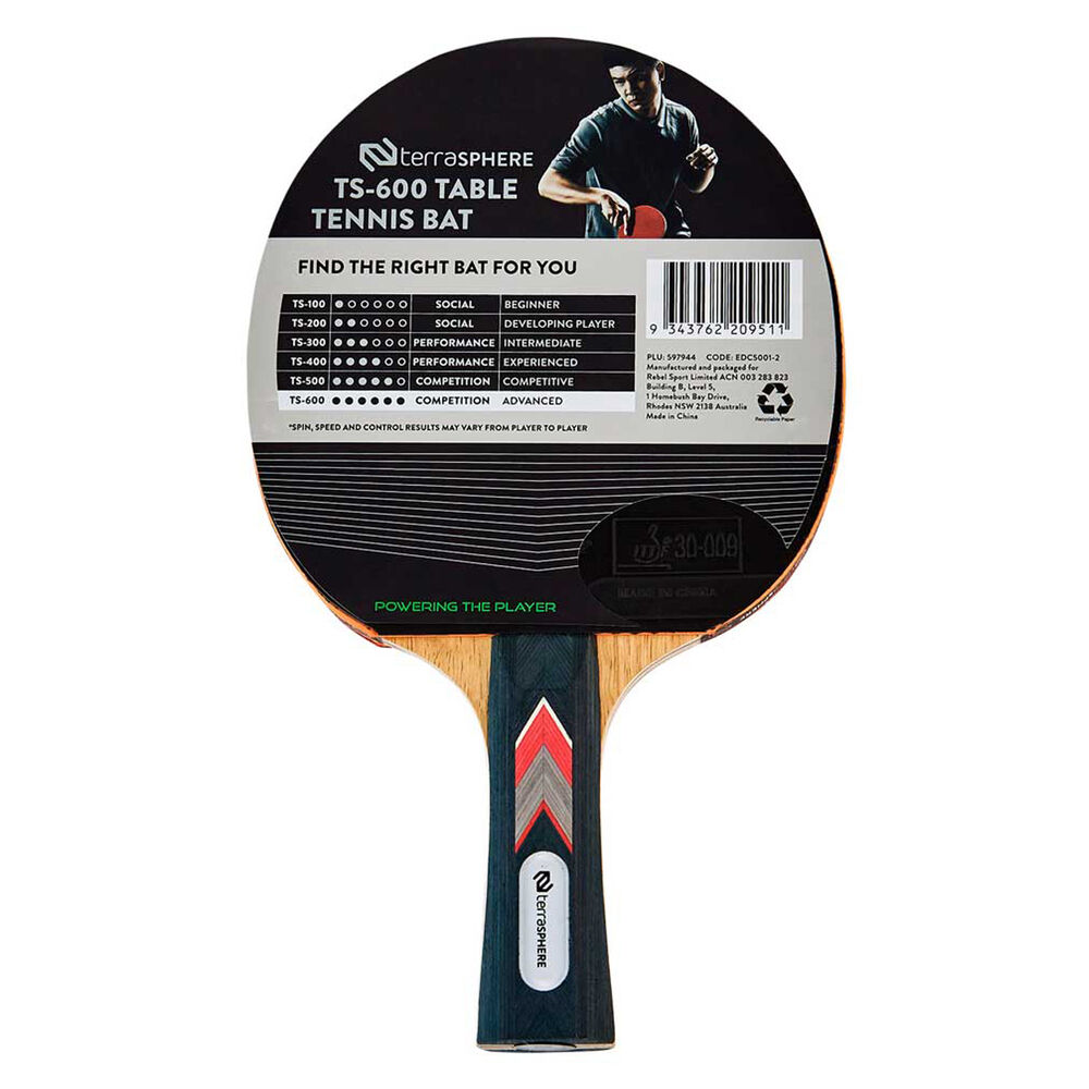 Raquete de tênis de mesa Terrasphere TS600, foto 2