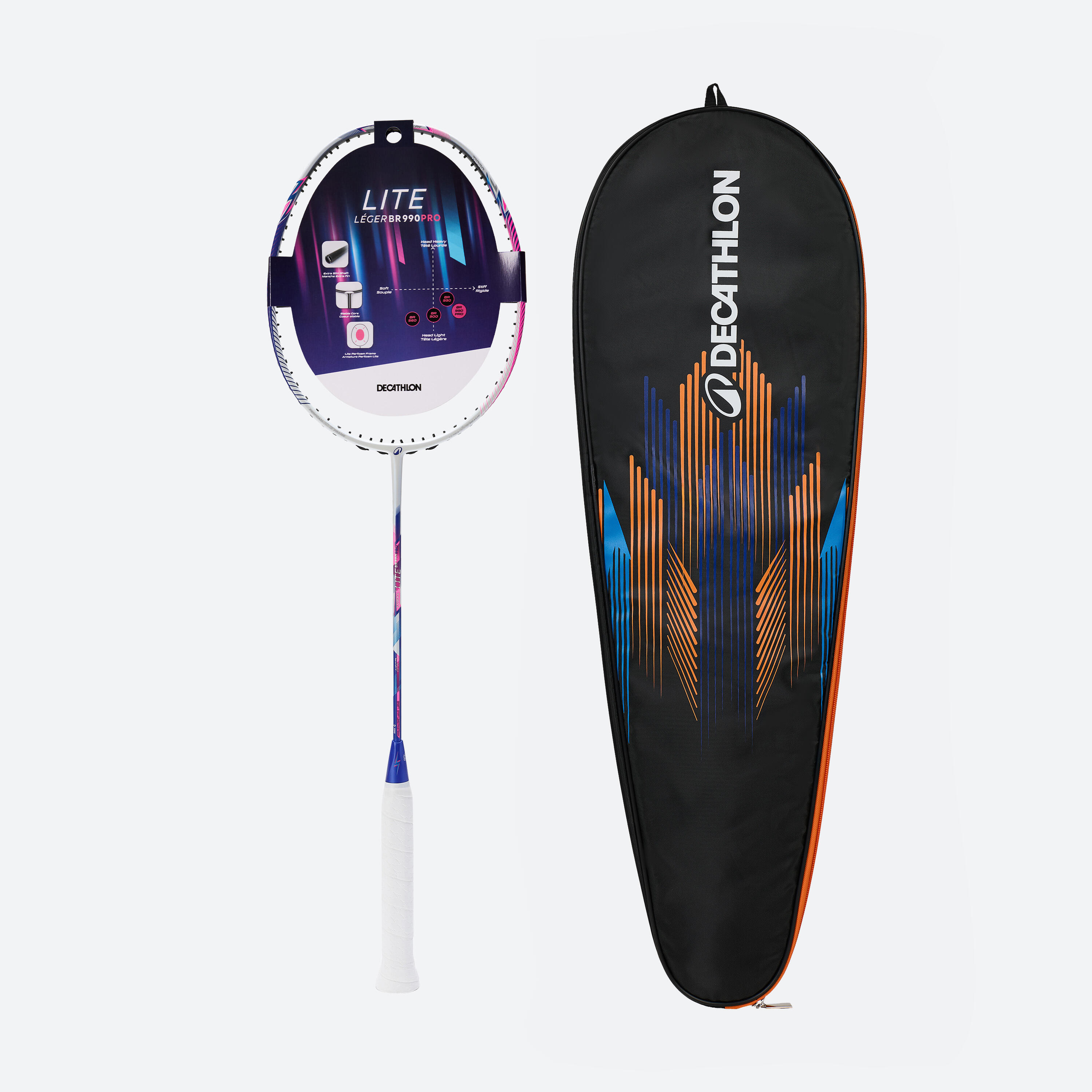 Raquete de badminton Kuikma BR Lite 990 Pro