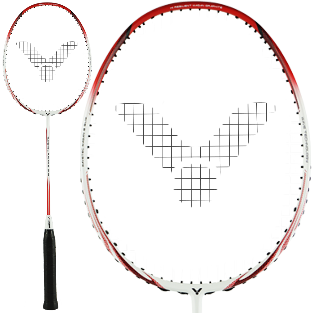 Raquete de badminton Victor Wavetec Magan 8 Slim