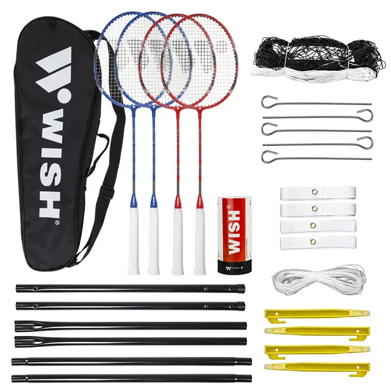 Raquete de badminton Wish Alumtec 5566