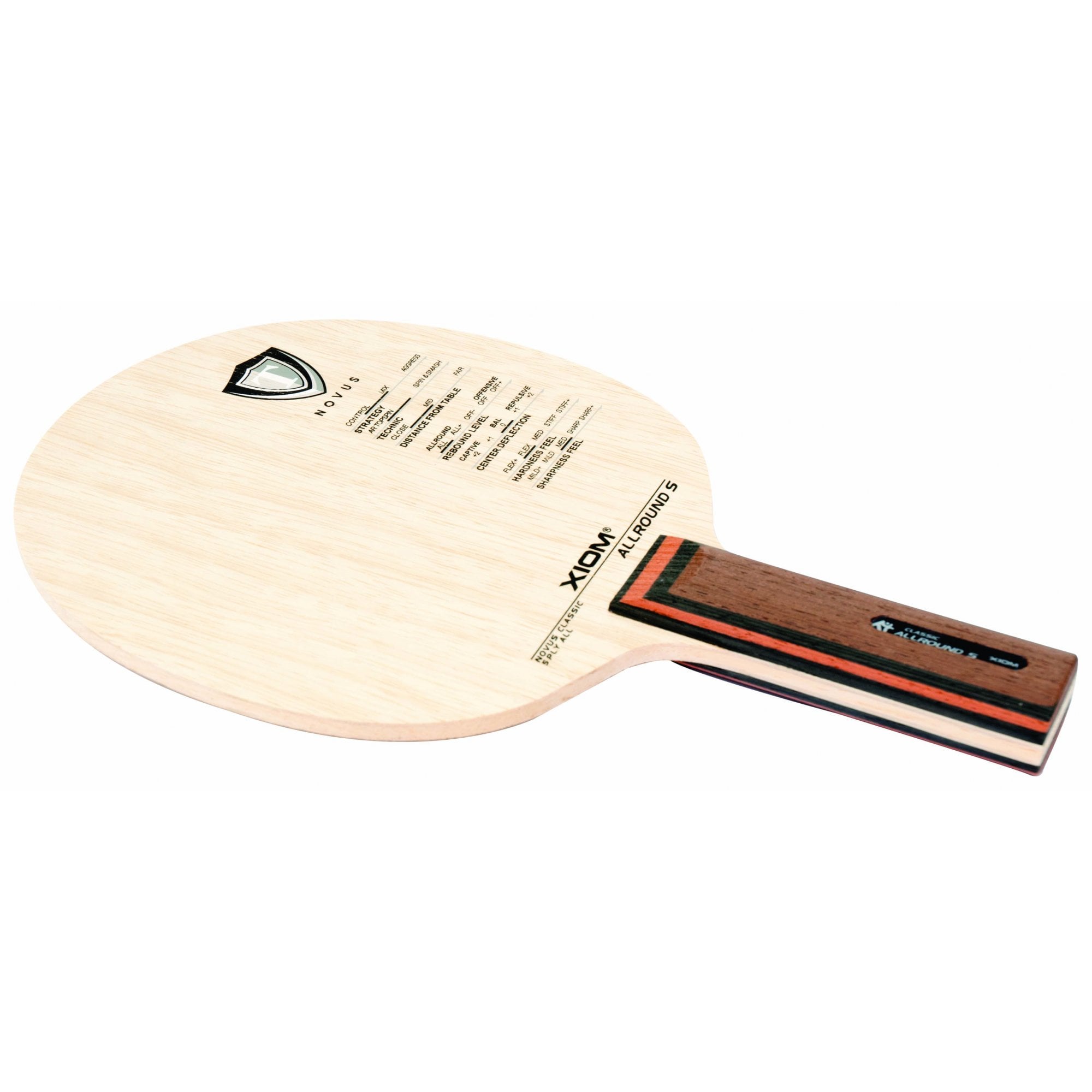 Xiom Novus table tennis paddle