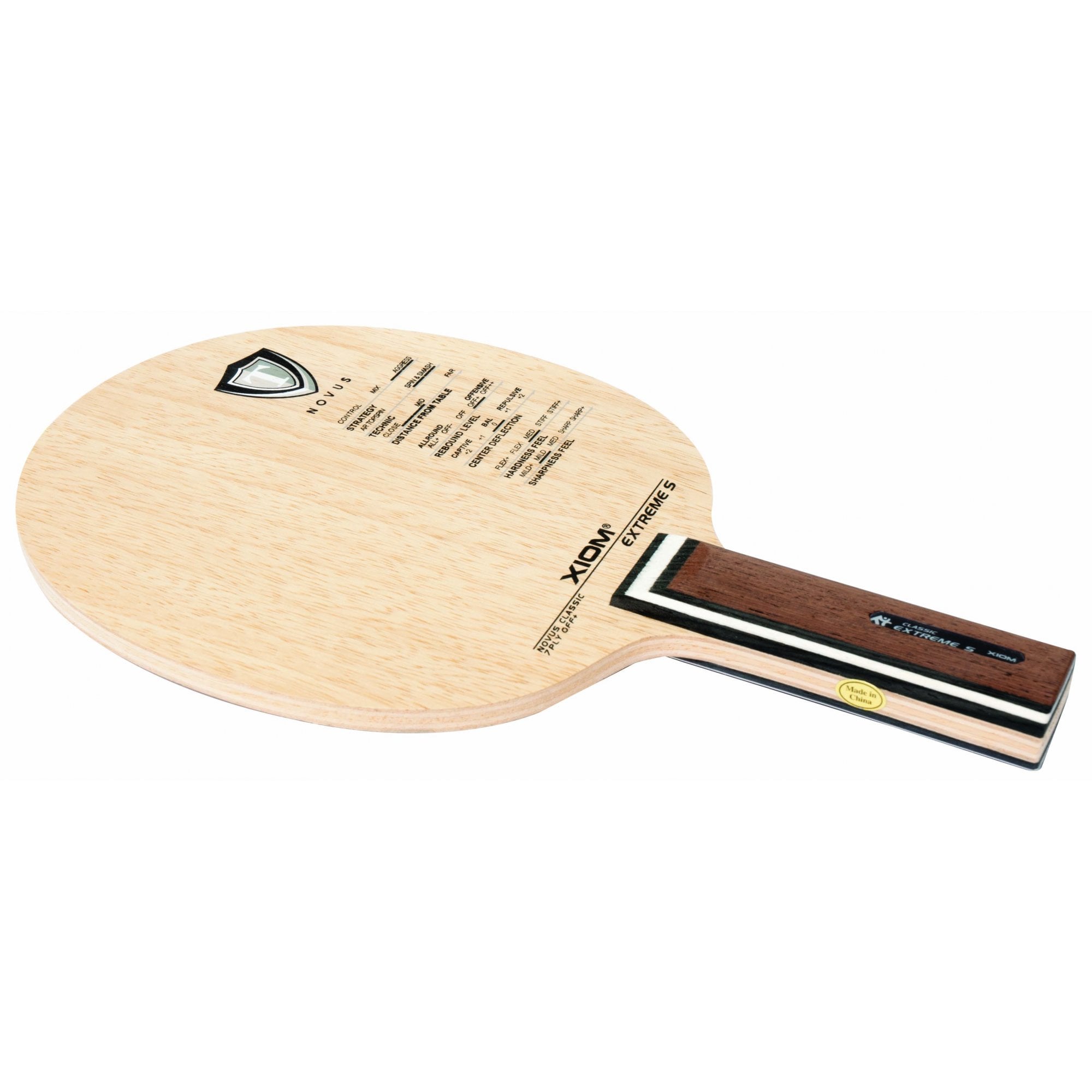 Xiom Novus Extreme table tennis paddle