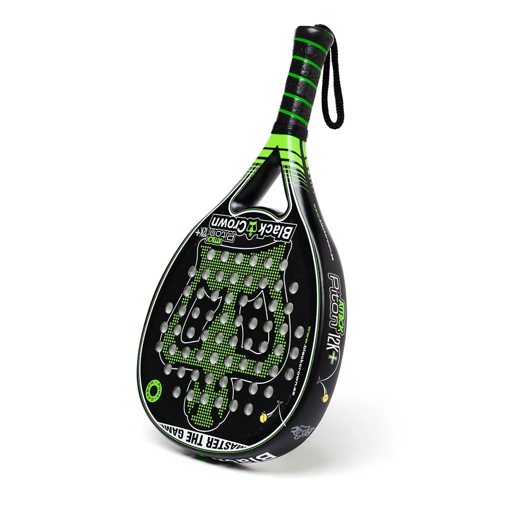 Raquete de padel Black Crown Piton Attack 12K+, foto 2