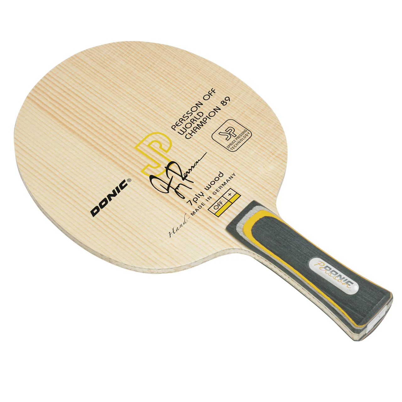 Raquete de tênis de mesa Donic Persson World Champion 89 OFF+