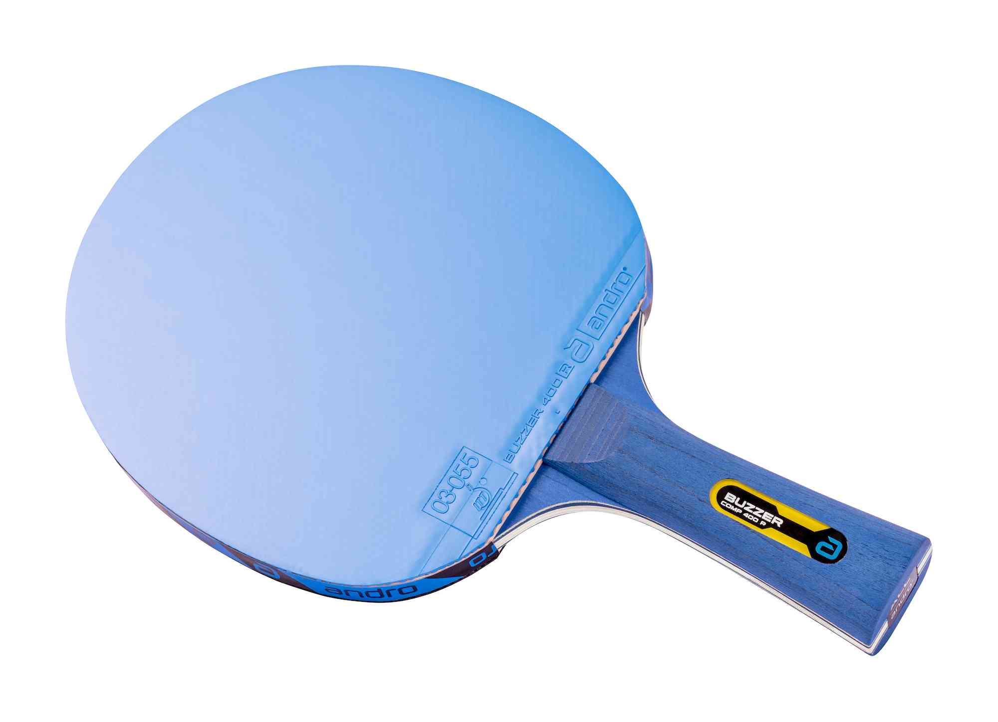 Raquete de tênis de mesa Andro Buzzer Comp 400 R