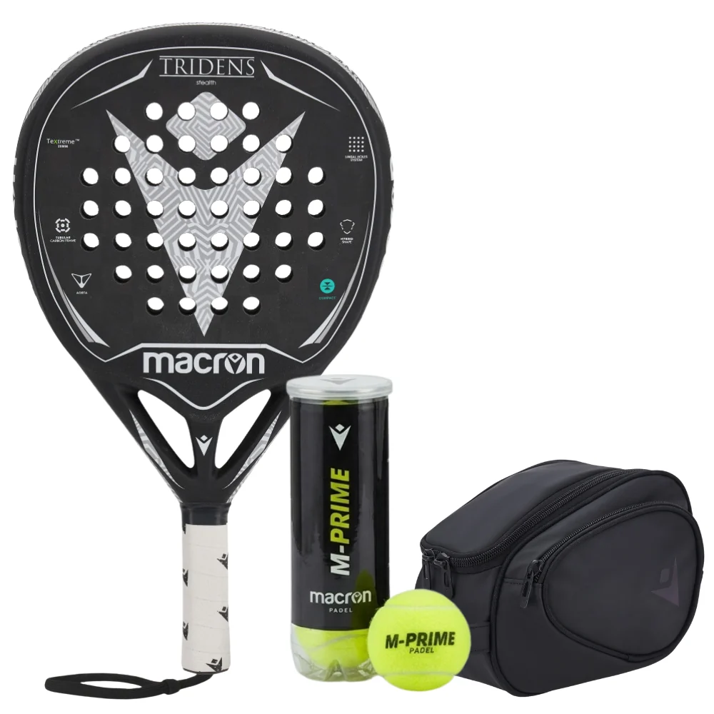 Raquete de padel Macron Tridens Stealth Pro