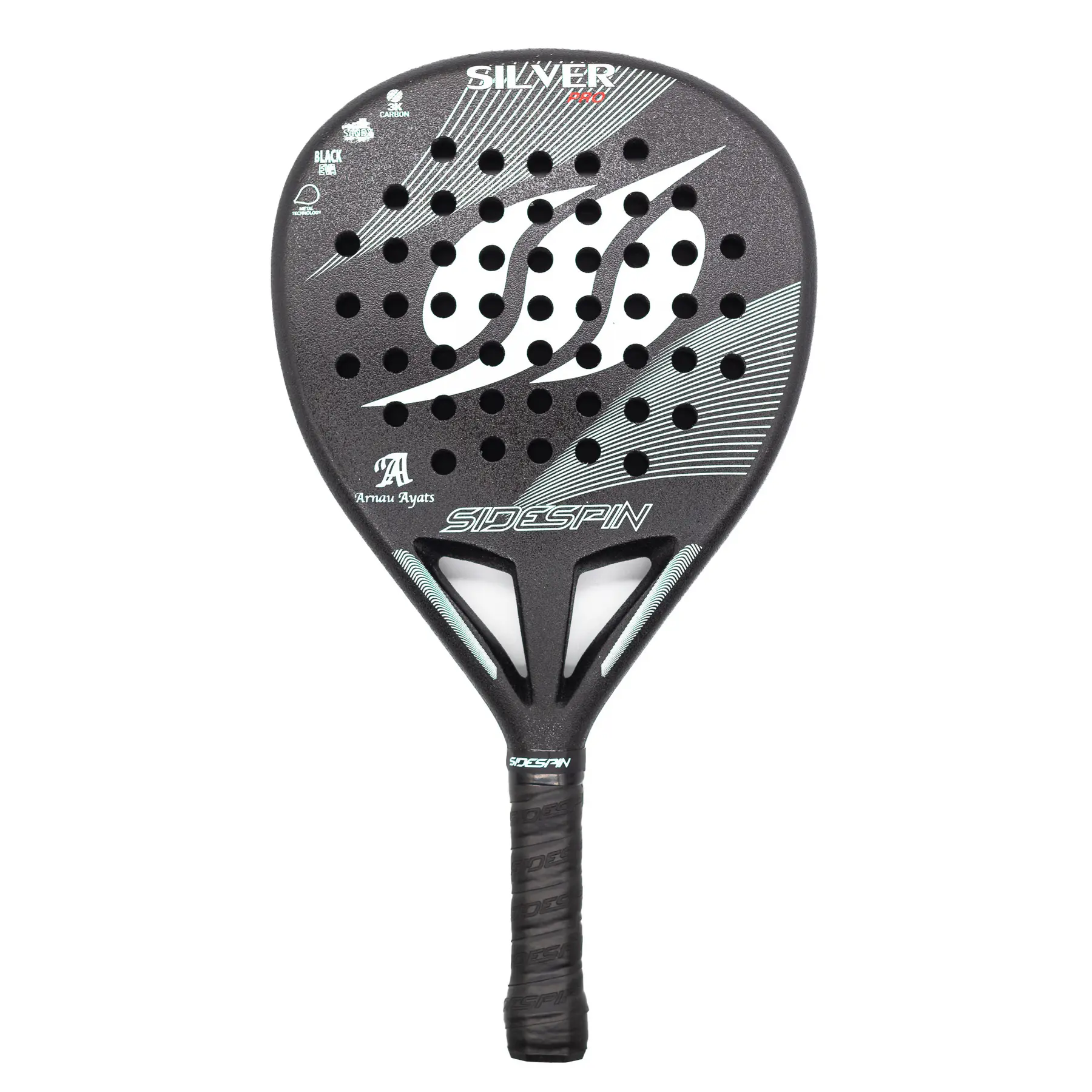 Raquete de padel Side Spin Silver Pro