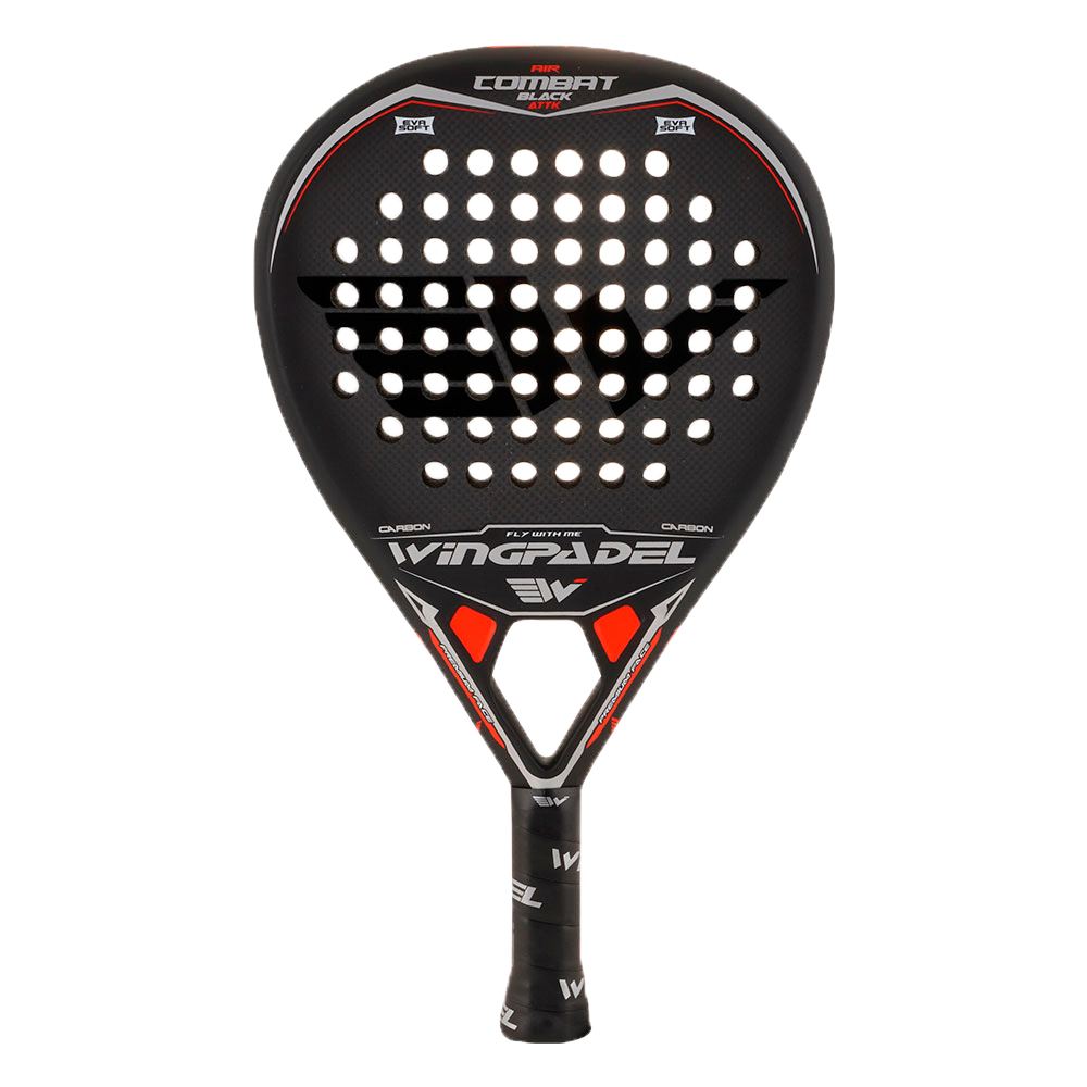 Raquete de padel Wingpadel Air Combat Black Attack 3.0